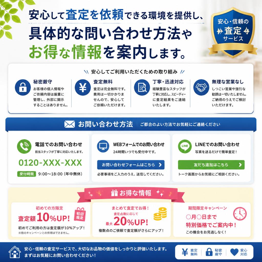 7. 今すぐ査定依頼を！