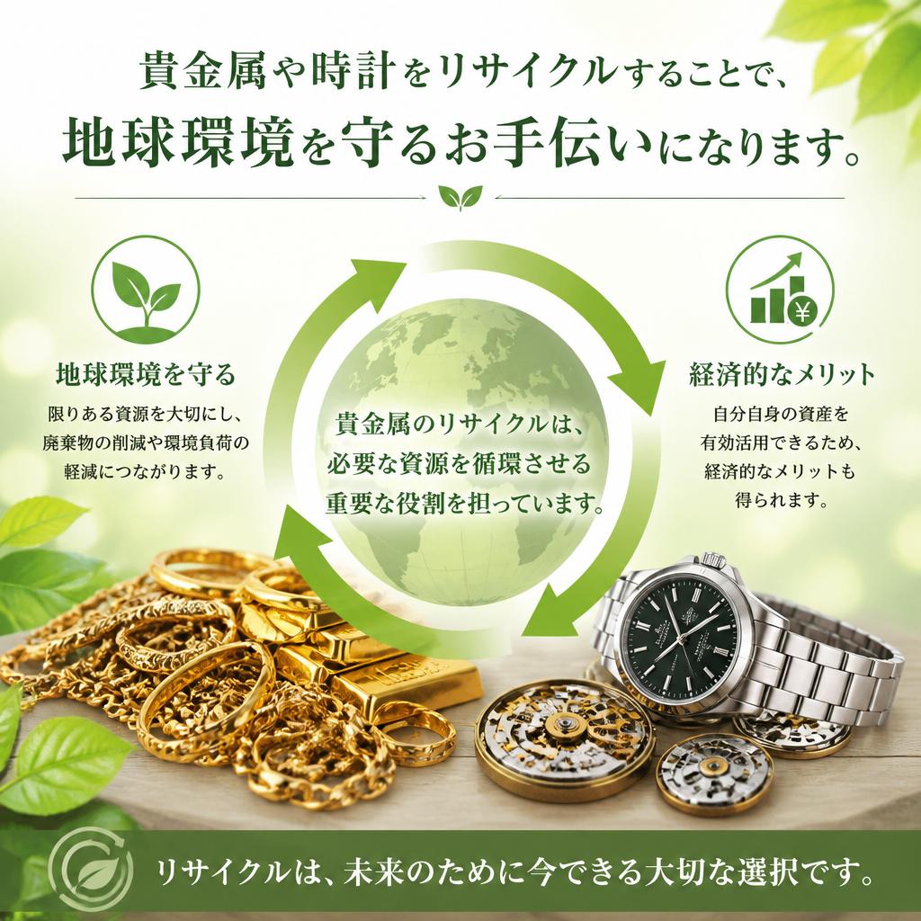 リサイクルがもたらすメリット