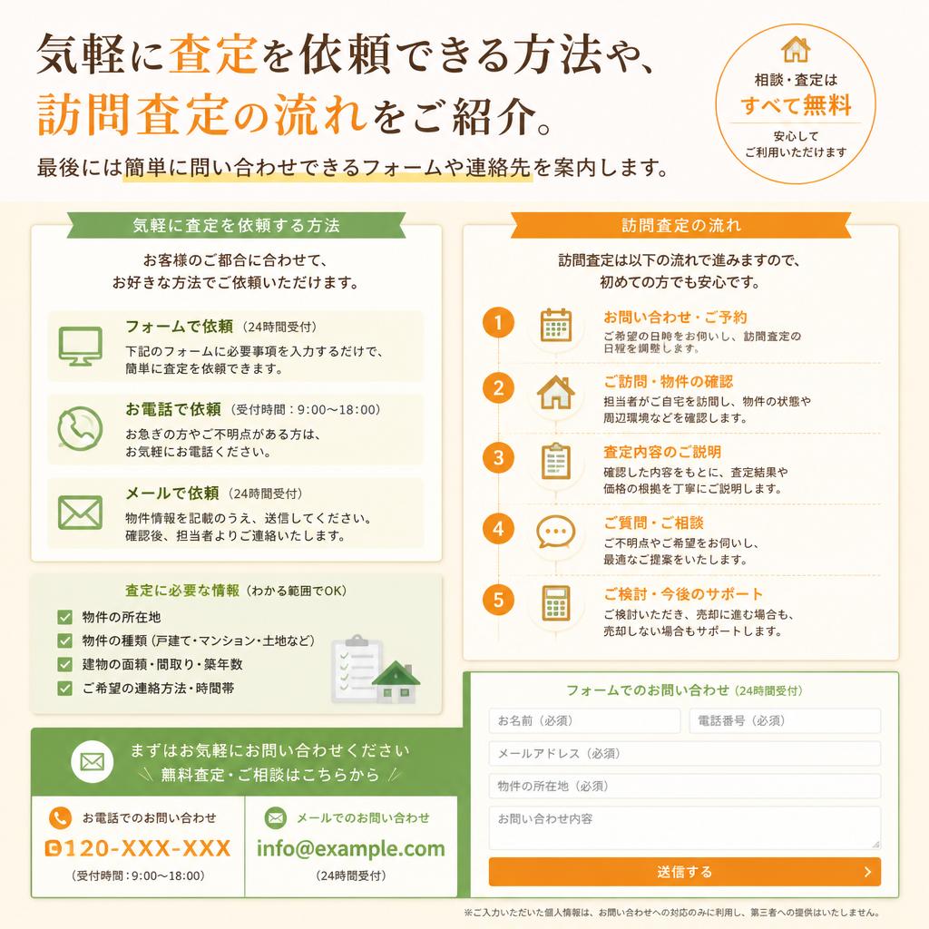 7. お問い合わせ・査定の流れ