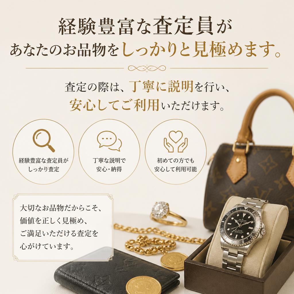 査定の専門家による安心サポート