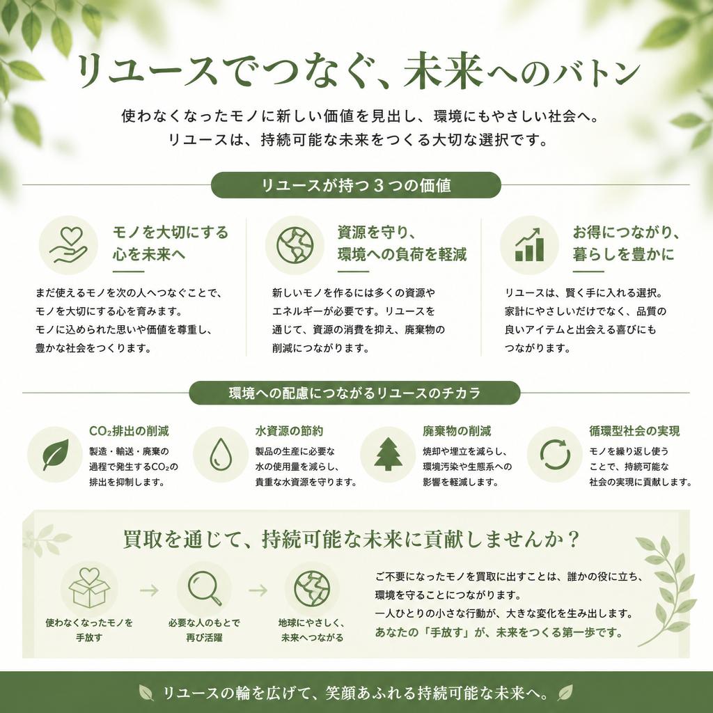 リユースの新しい形とは？