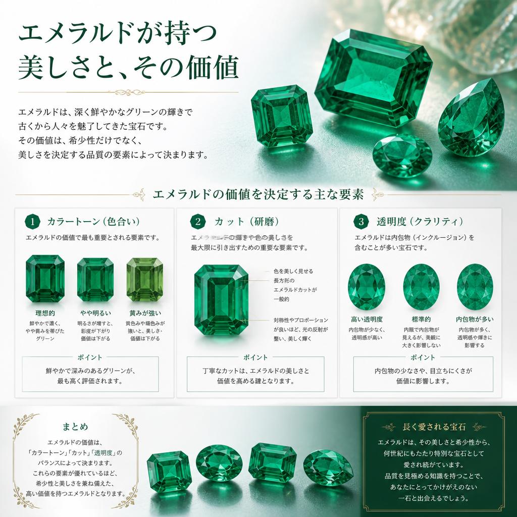 2. エメラルドの美しさと価値