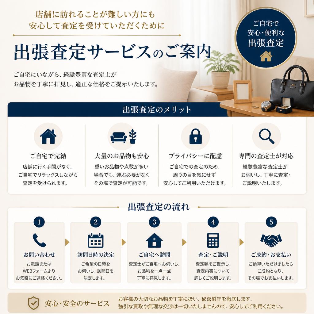 5. 出張査定サービスのご案内