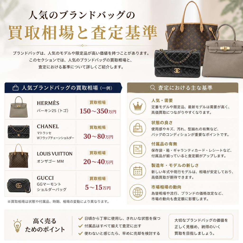 ブランドバッグの貴重な情報