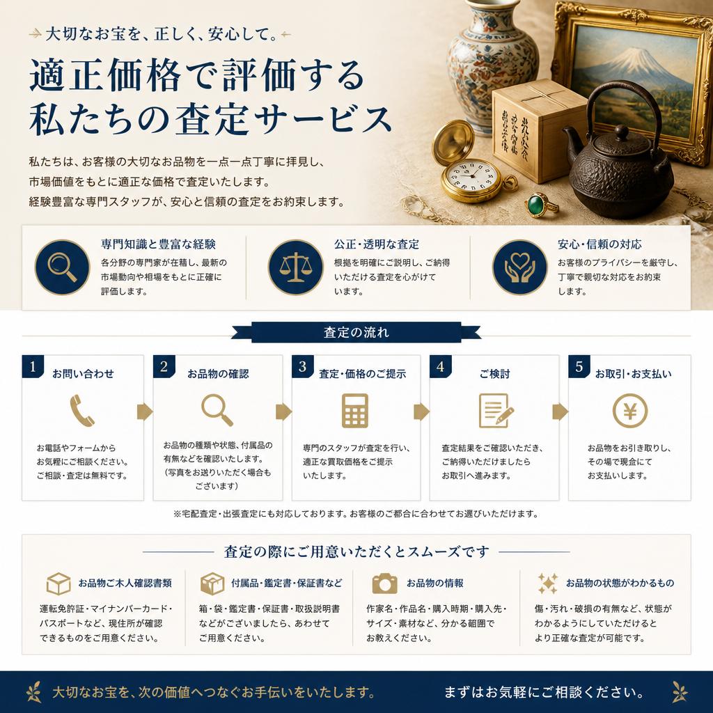 宝石査定サービスのご案内