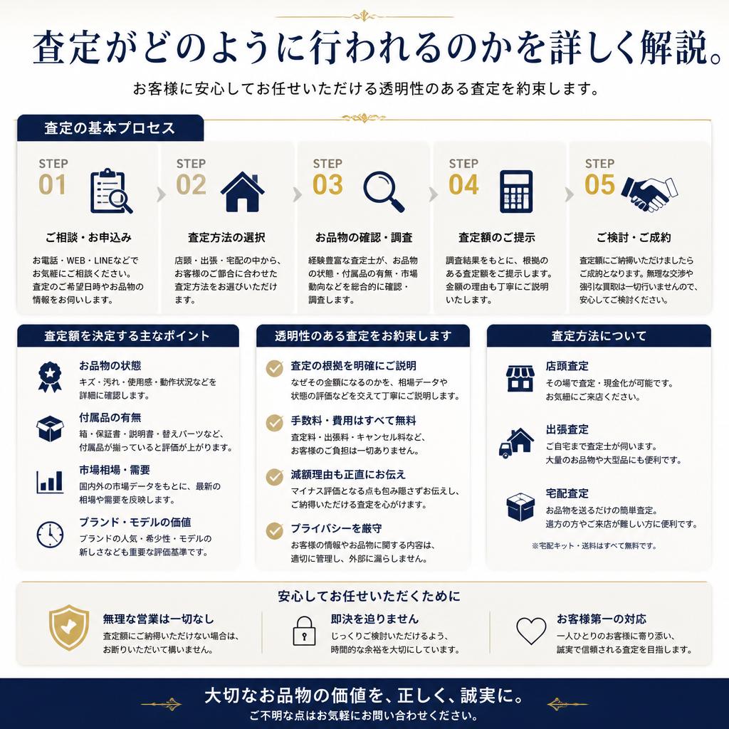 4. 安心の査定プロセス