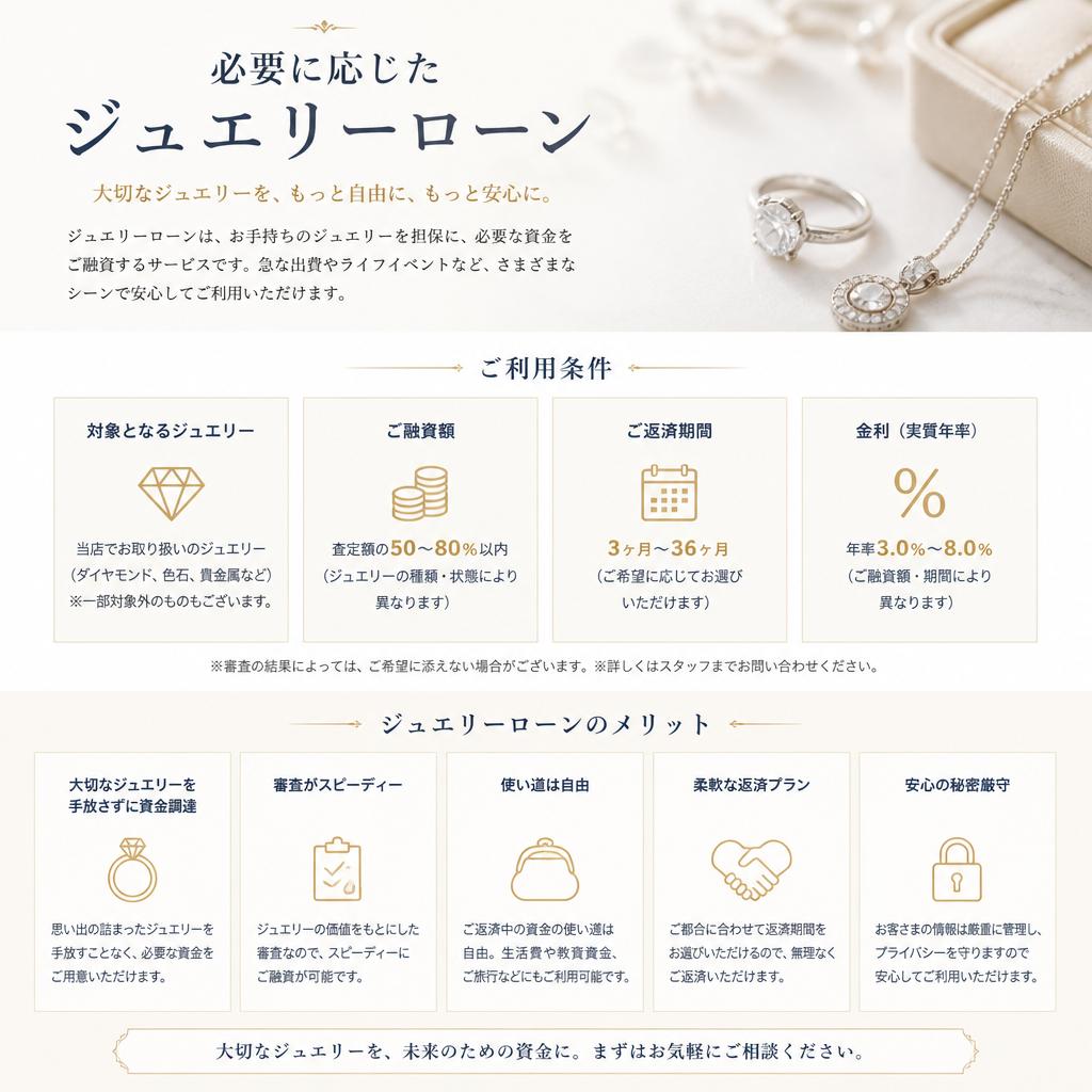 5. ジュエリーローンのご提案