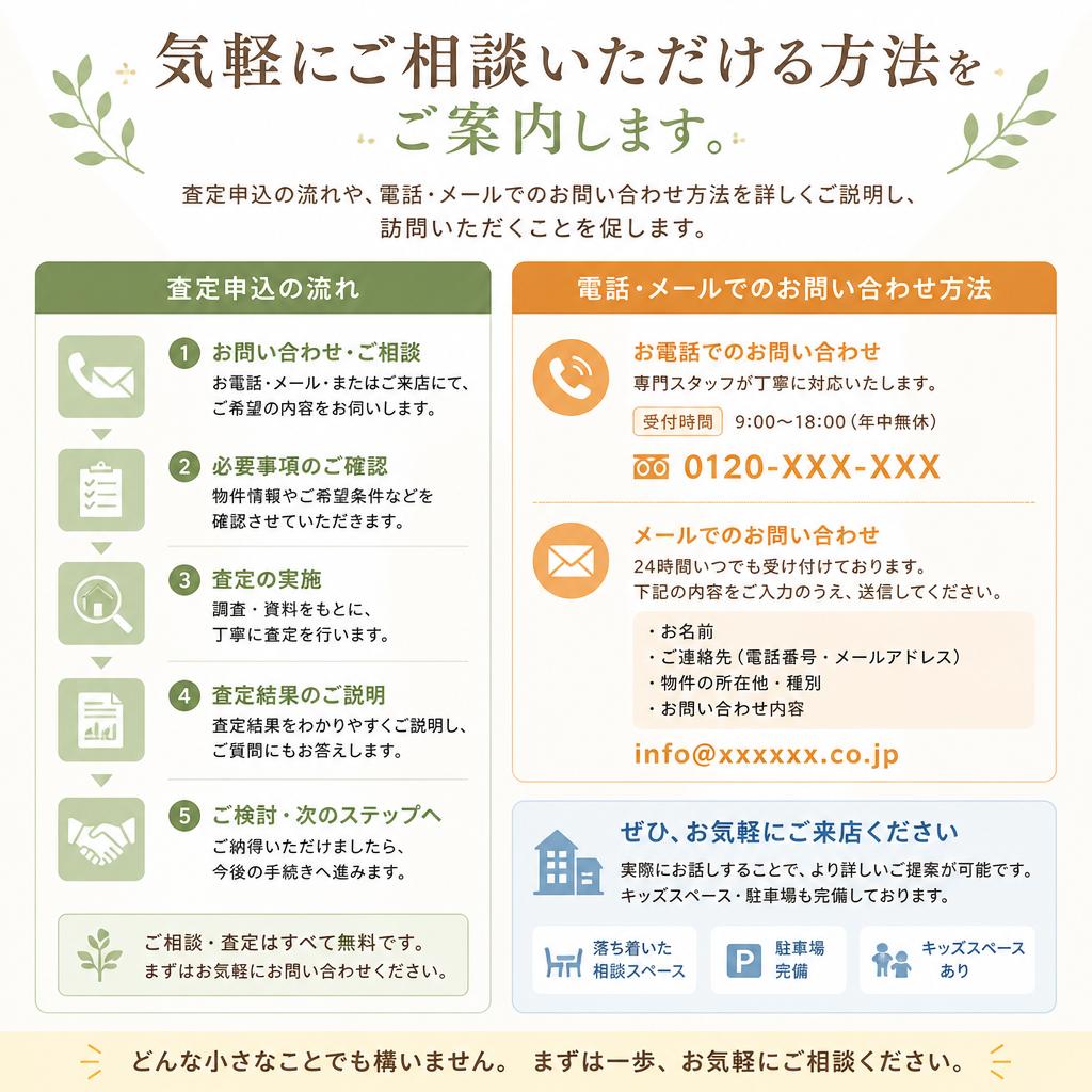 7. お問い合わせ・査定のご案内