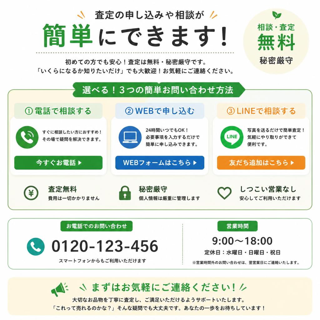 まずはお問い合わせを！