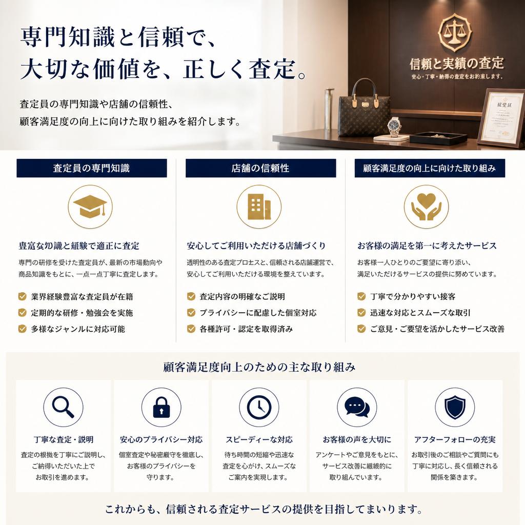 安心して任せられる理由